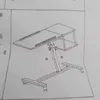 Stojan na notebook nastaviteľný RD0397, krémový Náhľad obrázku produktu 10