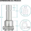 Vývodový hriadeľ, PTO 175 mm puzdro s drážkovaným uložením Náhľad obrázku produktu 9
