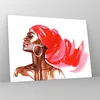 Bilder auf glas - frau modern - 70x50cm - Glasbilder - Produktbild-Vorschau 4