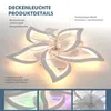 Leise Deckenventilator mit Beleuchtung, 60W LED Produktbild-Vorschau 6