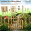 Floranica plôtik z liesky so stĺpikmi, výška 35 cm x bm, Náhľad obrázku produktu 3