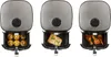 Domo DO536FR, Heißluftfritteuse, 5,5 l, 1,5 kg, 80 °C, 200 Produktbild-Vorschau 6