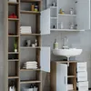 Badmöbel-Set Vicco Ilias Sonoma 3 Teile, mit Hochschrank, Produktbild-Vorschau 5