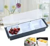 3 mřížky na ovoce Garnish Container Multifunkční barový Náhled obrázku produktu 9