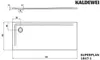 Kaldewei 384700013665 DW SUPERPLAN Mod.1847-1, 800 x 1800, Produktbild-Vorschau 2