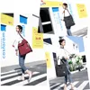Damen Canvas Schultertasche Rucksack Groß Handtasche Produktbild-Vorschau 6