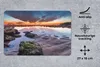 MuchoWow® Mauspad Mousepad Felsen - Wasser - Natur 27x18 cm Produktbild-Vorschau 2