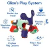 Clixo Tiny & Mighty Space – magnetisches Bauset, 9-teilig Produktbild-Vorschau 3