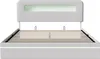 Letto imbottito ProximaX con illuminazione a LED 140x200 cm Anteprima dell’immagine prodotto 13