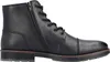 A side view of a black leather boot. Produktbild-Vorschau