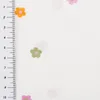 Baumwollstoff Meterware Popeline Stoff Blümchen wollweiß Produktbild-Vorschau 3