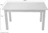 Massivholz-Esstisch 160x80 cm "Bosse" Produktbild-Vorschau 2