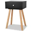 vidaXL Nachttische 2 Stk. Massivholz Kiefer 40x30x61 cm Produktbild-Vorschau 3
