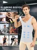 2X Männer Body Shaper Schlankheits Bauch Weste Kompression Produktbild-Vorschau 5