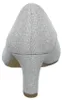 Tamaris Damen Pumps Party Glitzer elegant Blockabsatz Produktbild-Vorschau 8