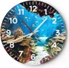 Wanduhr - Rund - Glasuhr - Ozean Riff Fische Koralle - Produktbild-Vorschau 1