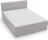 Čalúnená posteľ 140x200 ELSIE 1 s úložným priestorom - šedá Náhľad obrázku produktu 3
