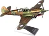 Metal Earth P-40 Warhawk, Model samolotu stałopłatowego, Podgląd zdjęcia produktu 4