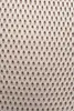 A close-up view of beige mesh fabric with a pattern of oval-shaped holes. Náhľad obrázku produktu