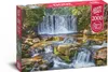 CHERRY PAZZI Puzzle Waldkaskade 2000 Teile Produktbild-Vorschau 1