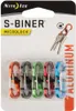 Nite Ize S Binner Microlock Moschettone 5 Unità Multicolore Anteprima dell’immagine prodotto 4