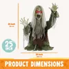 Animatronic Zombie Groundbreaker, 60 cm, Bewegung & rote Augen Náhled obrázku produktu