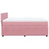 Boxspringbett mit Matratze Rosa 160x200 cm Samt Produktbild-Vorschau 9