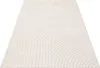A cream-colored rug with a geometric arch pattern is shown from a diagonal angle on a white background. Anteprima dell’immagine prodotto