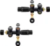 Two identical plumbing valve assemblies are shown against a white background, with some components detached. Produktbild-Vorschau