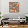 Bilder auf glas - Stadt Haus Straße - 70x70cm - Glasbilder Produktbild-Vorschau 6