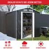ONBEST Gerätehaus Premium | Metall | mit Fundament | Produktbild-Vorschau 9