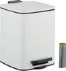 Relaxdays Kosmetikeimer, 6 L, Absenkautomatik, entnehmbarer Produktbild-Vorschau 1