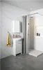 Stamar | Armoire de salle de bains, blanc, avec lavabo, 45 Voir les images du produit 2