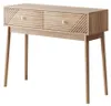 Mid-Century Schreibtisch mit Schubladen Eichenfarbe für Produktbild-Vorschau 10