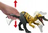 A hand is shown manipulating the tail of a toy dinosaur, indicating a feature or action. Náhľad obrázku produktu