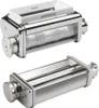 Two attachments for a pasta maker, one for ravioli and one for lasagna, are shown against a white background. Produktbild-Vorschau