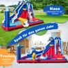 COSTWAY nafukovací skluzavka 6 v 1, skákací hrad pro děti, Náhled obrázku produktu 3