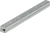A silver metal profile pin is shown on a white background. Podgląd zdjęcia produktu