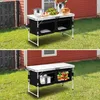 Jayseuw Cucina da campeggio 120x68x47, armadio da campeggio Anteprima dell’immagine prodotto 6