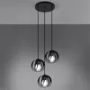 Lampa wisząca TULOS czarna 3xE27x15W metal wym:117x30x30cm Podgląd zdjęcia produktu 13
