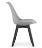 Lot de 4 chaises de salle à manger Chaise de salon 4x grise Voir les images du produit 4