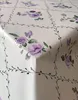 PVC Tischdecke ROSALIE weiss lila Ranke Meterware Wachstuch Produktbild-Vorschau 2