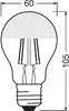 A technical drawing of an LED light bulb with dimensions indicated. Anteprima dell’immagine prodotto