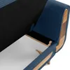 KONSIMO Schlafsofas mit Armlehnen "GUSTAVO II", Marineblau, Produktbild-Vorschau 7