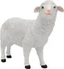 Schaf weisse Gartenfigur 25,5cm x 20,5cm Figur für Haus und Produktbild-Vorschau 1