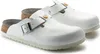 Birkenstock Boston ESD Pantolette weiß normale Weite Gr. 39 Produktbild-Vorschau 12