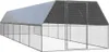vidaXL Gabbia per polli da esterno 3x12x2 m Acciaio zincato Anteprima dell’immagine prodotto 6