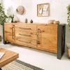 riess-ambiente Massivholz Sideboard THOR 200cm natur Produktbild-Vorschau 1
