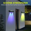 2 Stück LED Solarlampe für Außen, 2 LEDs Solarleuchte Außen Produktbild-Vorschau 2