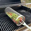 480g Nerezový rolovací košík na ryby, zeleninu, Náhľad obrázku produktu 10